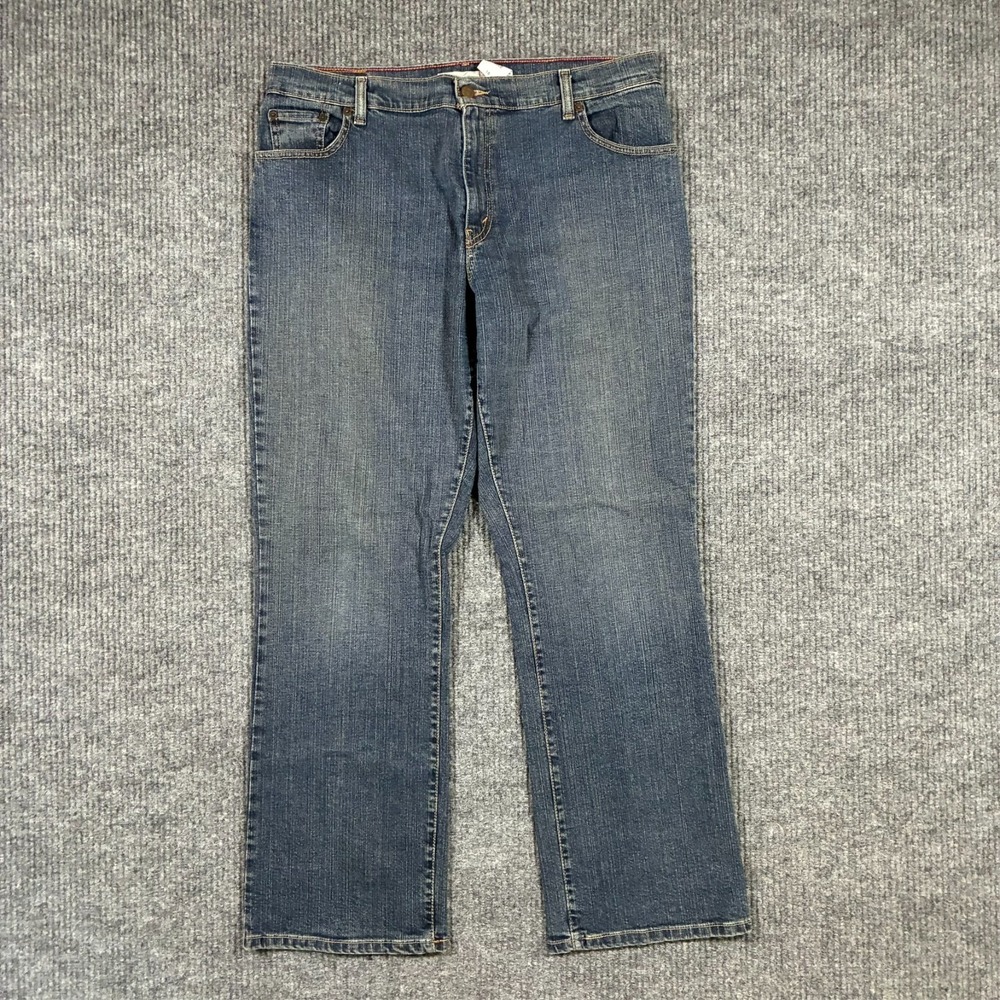 Levi's 550 Womens Relaxed Bootcut Jeans 16M Medium Wash Stretch Denim High Rise